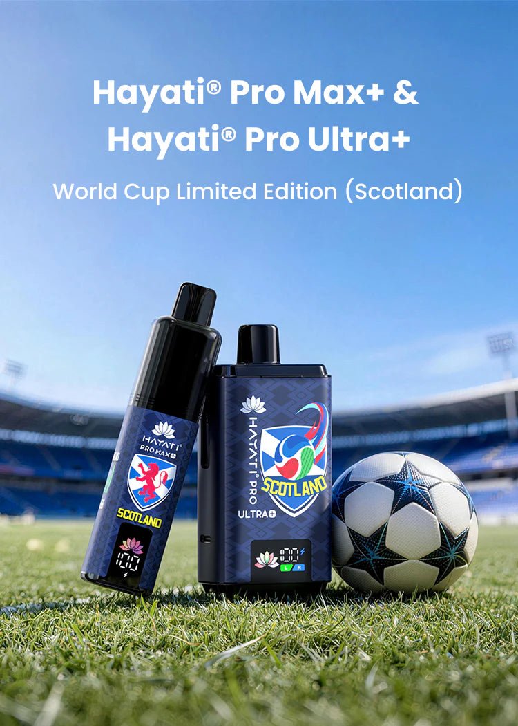 bulk wholesale Hayati Pro Max Plus World Cup Edition (SCOTLAND) | 5Packs - Blackcurrant Lemonade