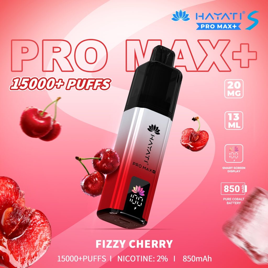 bulk wholesale Hayati Pro Max S Plus 15K Pod Vape Kit - Fizzy Cherry