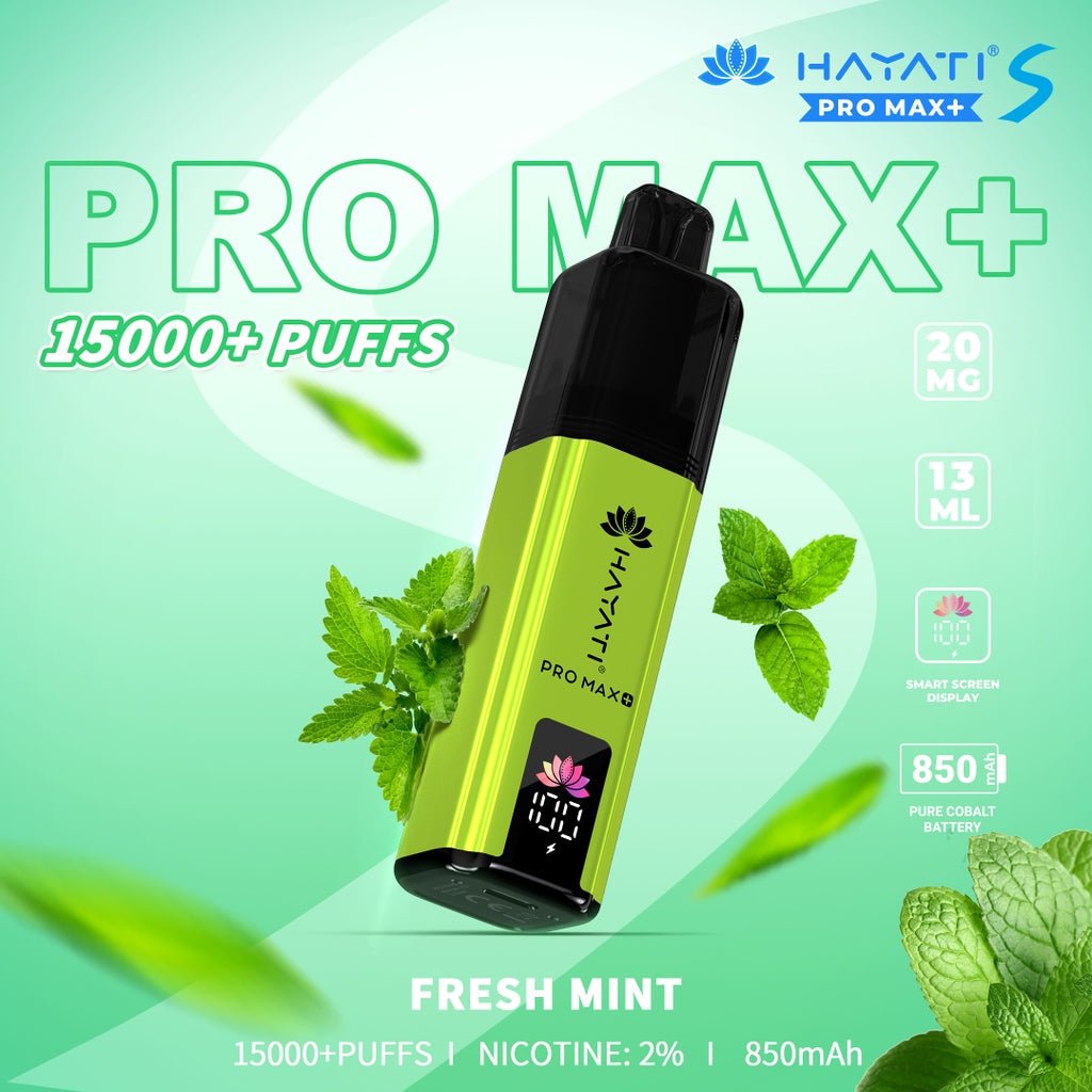 bulk wholesale Hayati Pro Max S Plus 15K Pod Vape Kit - Fresh Mint