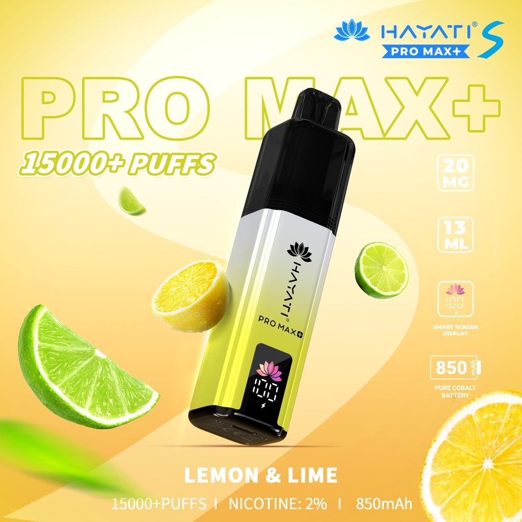 bulk wholesale Hayati Pro Max S Plus 15K Pod Vape Kit - Lemon Lime