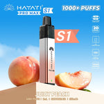 bulk wholesale Hayati Pro Max S1 Vape Kit Box of 10 - Juicy Peach