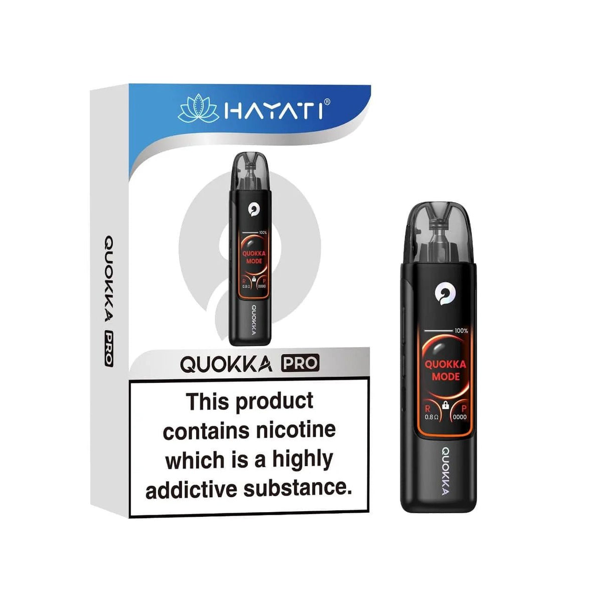 bulk wholesale Hayati Quokka Pro Pod Vape Kit - Onyx Black