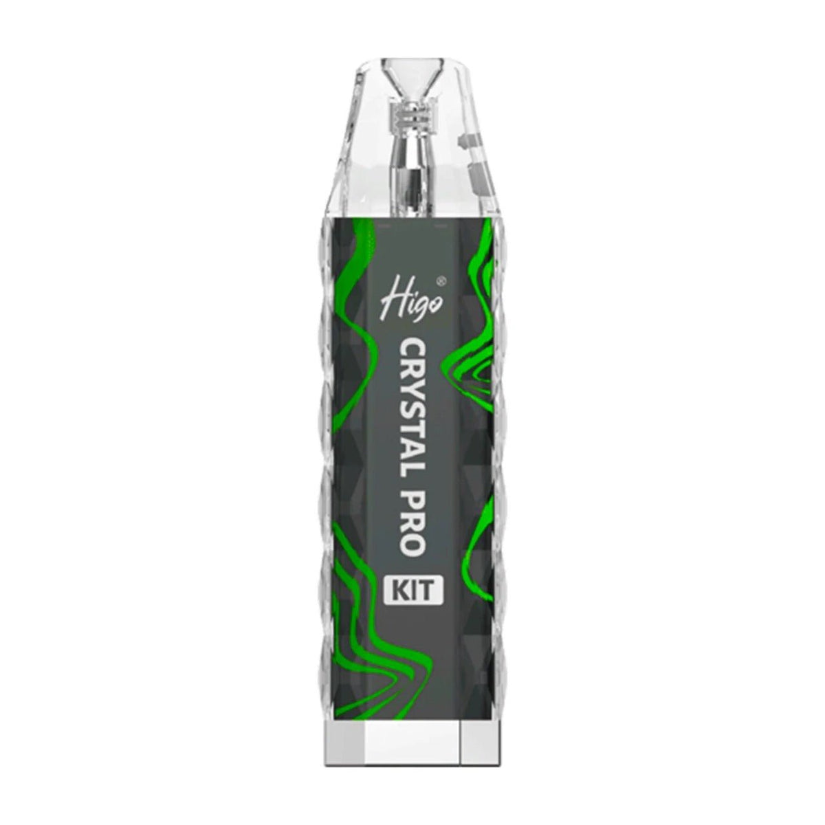 bulk wholesale Higo Crystal Pro Refillable Pod Vape Kit - Emerald Green