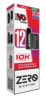 bulk wholesale IVG Pro 10k Replacement Pods - Strawberry Watermelon