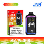 bulk wholesale JNR ACE 36k Prefilled Vape Kit Pack of 5 - Blueberry Pomegranate Ice