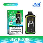 bulk wholesale JNR ACE 36k Prefilled Vape Kit Pack of 5 - Lemon Lime