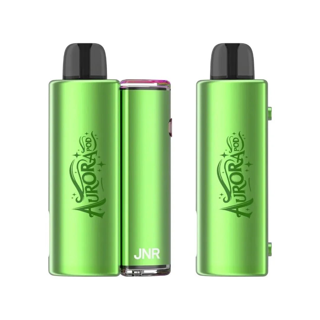 bulk wholesale JNR Aurora 30k Prefilled Pod Vape Kit Pack of 5 - Lemon Lime