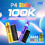 bulk wholesale JNR P4 Stellarc 100K Refillable Vape Kit Pack of 3 - Black Dragon Ice/Passionfruit Kiwi