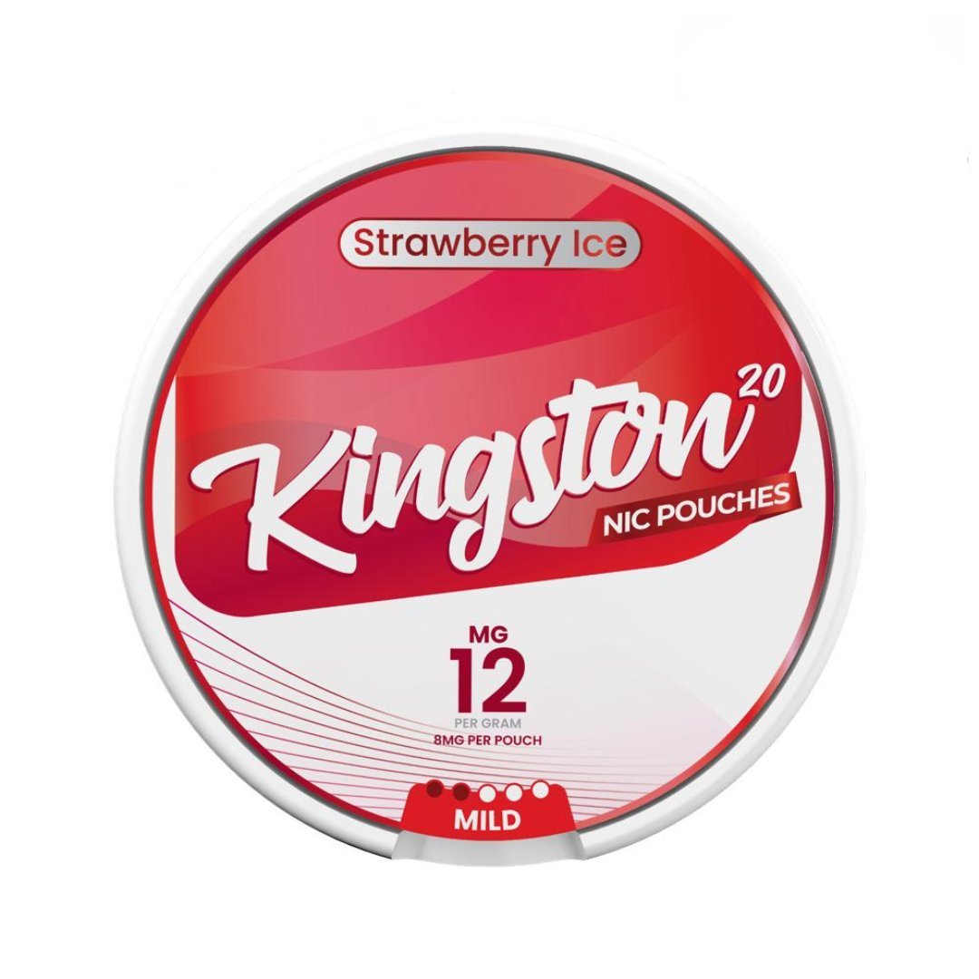 bulk wholesale π Kingston Nicotine Pouches Pack of 10 (100% off) - Strawberry Ice