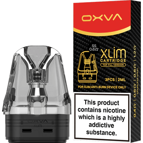 bulk wholesale OXVA Xlim SS Replacement Pods (Pack of 3) - 0.6 Ohm