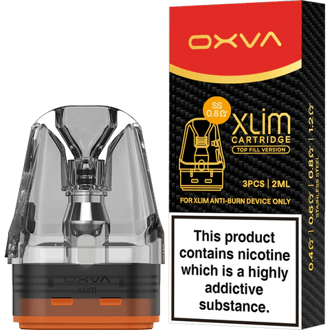 bulk wholesale OXVA Xlim SS Replacement Pods (Pack of 3) - 0.8 Ohm