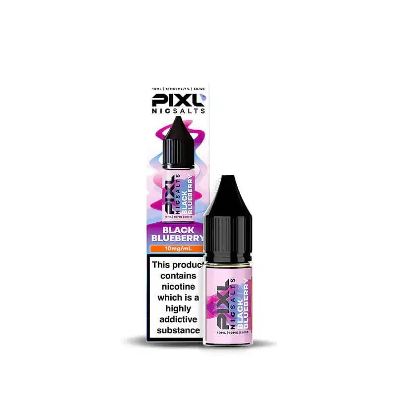 bulk wholesale PIXL Nic Salt 10ml E - Liquids Box of 10 - Black Blueberry
