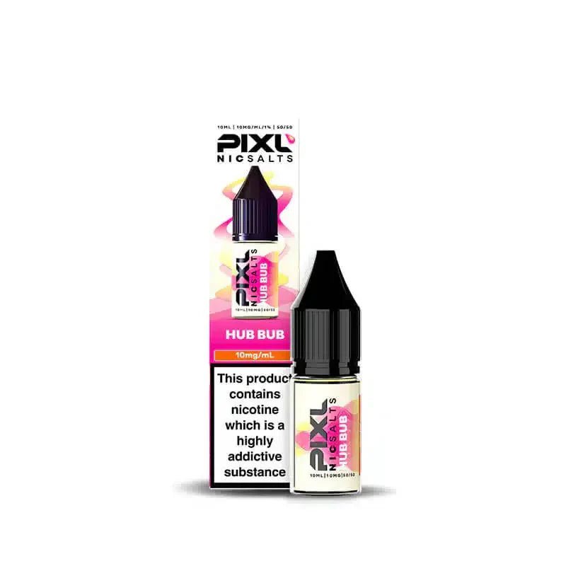 bulk wholesale PIXL Nic Salt 10ml E - Liquids Box of 10 - Hub Bub