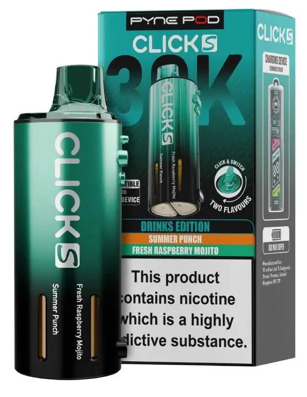 bulk wholesale Pyne Pod Click S 30K Replacement Pods Pack of 5 - Drinks Edition