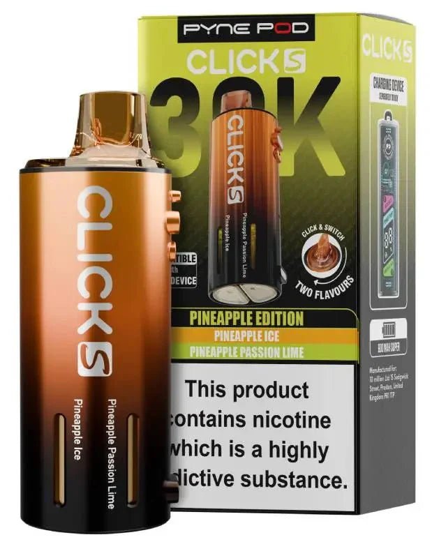 bulk wholesale Pyne Pod Click S 30K Replacement Pods Pack of 5 - Pineapple Edition