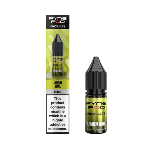 bulk wholesale Pyne Pod Nic Salts 10ml E-liquid Box of 10 - Lemon Lime