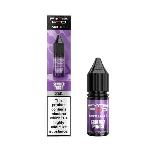 bulk wholesale Pyne Pod Nic Salts 10ml E-liquid Box of 10 - Summer Punch