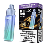 bulk wholesale Relx 12k Ultra Pod Vape Kit Box of 5 - Blueberry Cherry Cranberry