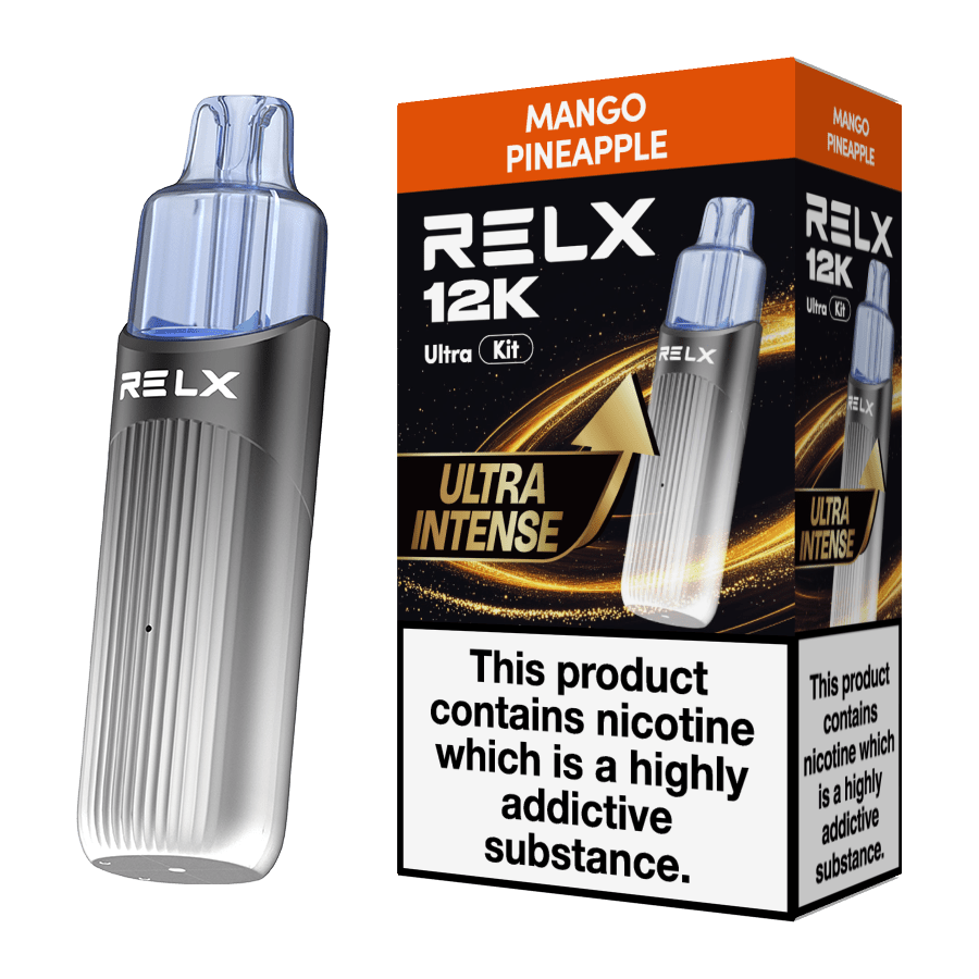 bulk wholesale Relx 12k Ultra Pod Vape Kit Box of 5 - Mango Pineapple