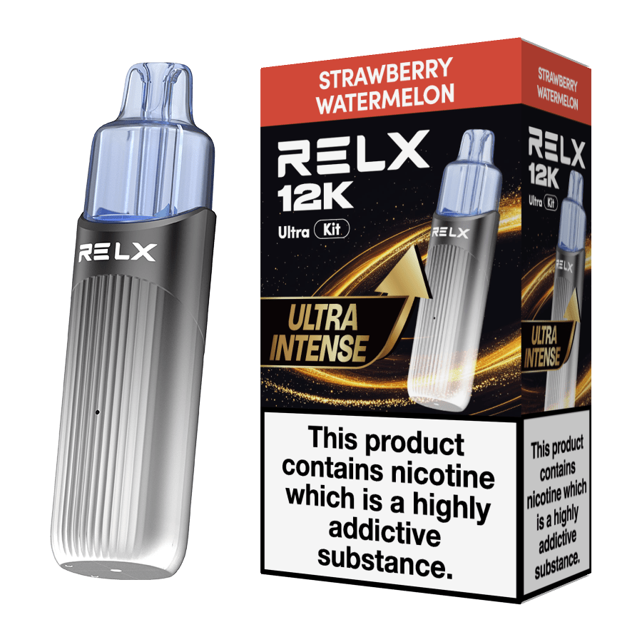 bulk wholesale Relx 12k Ultra Pod Vape Kit Box of 5 - Strawberry Watermelon