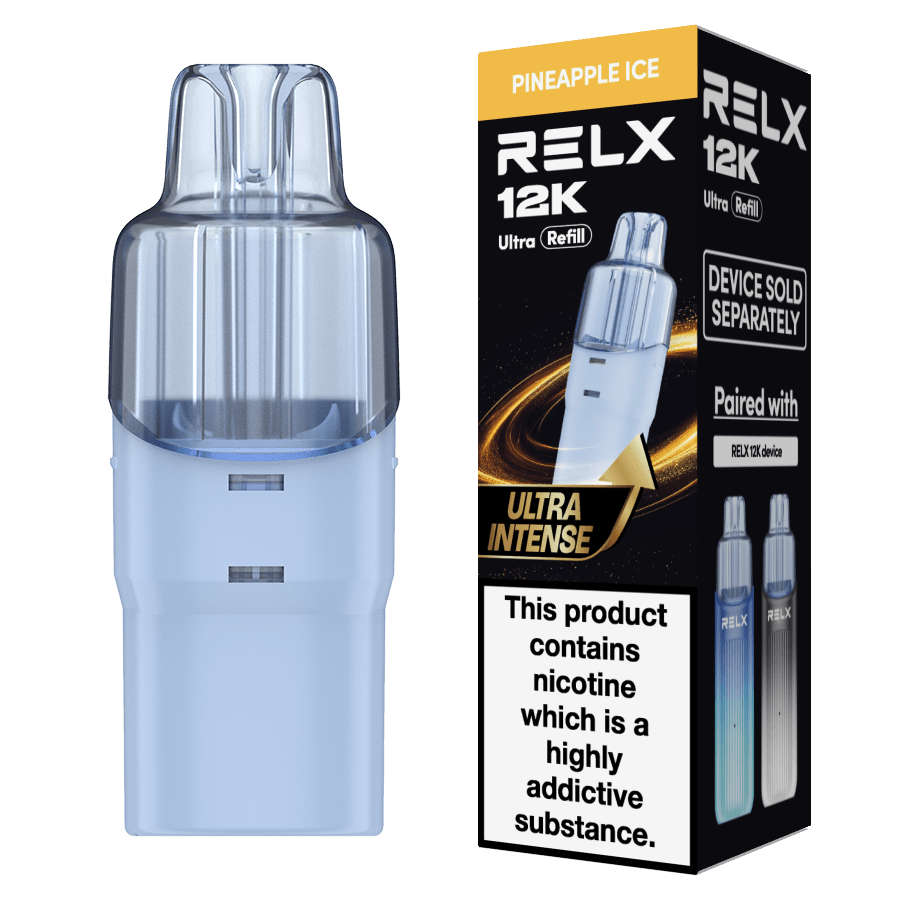 bulk wholesale Relx 12k Ultra Refill Pods Pack of 5 - Pineapple Ice