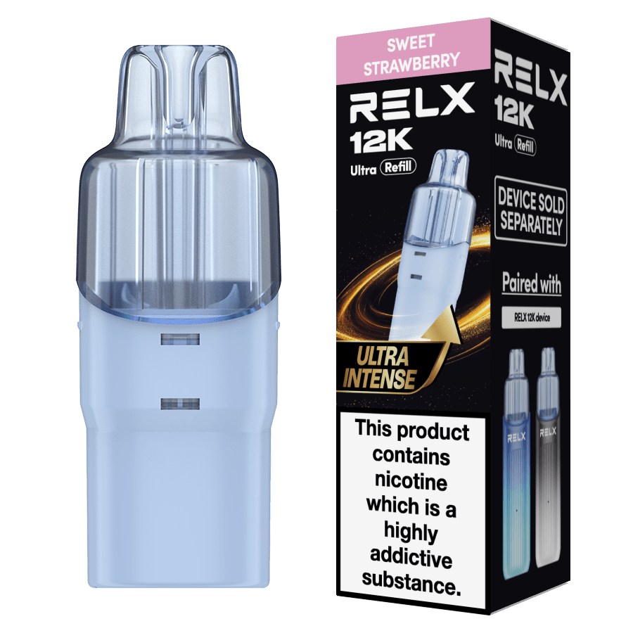 bulk wholesale Relx 12k Ultra Refill Pods Pack of 5 - Sweet Strawberry