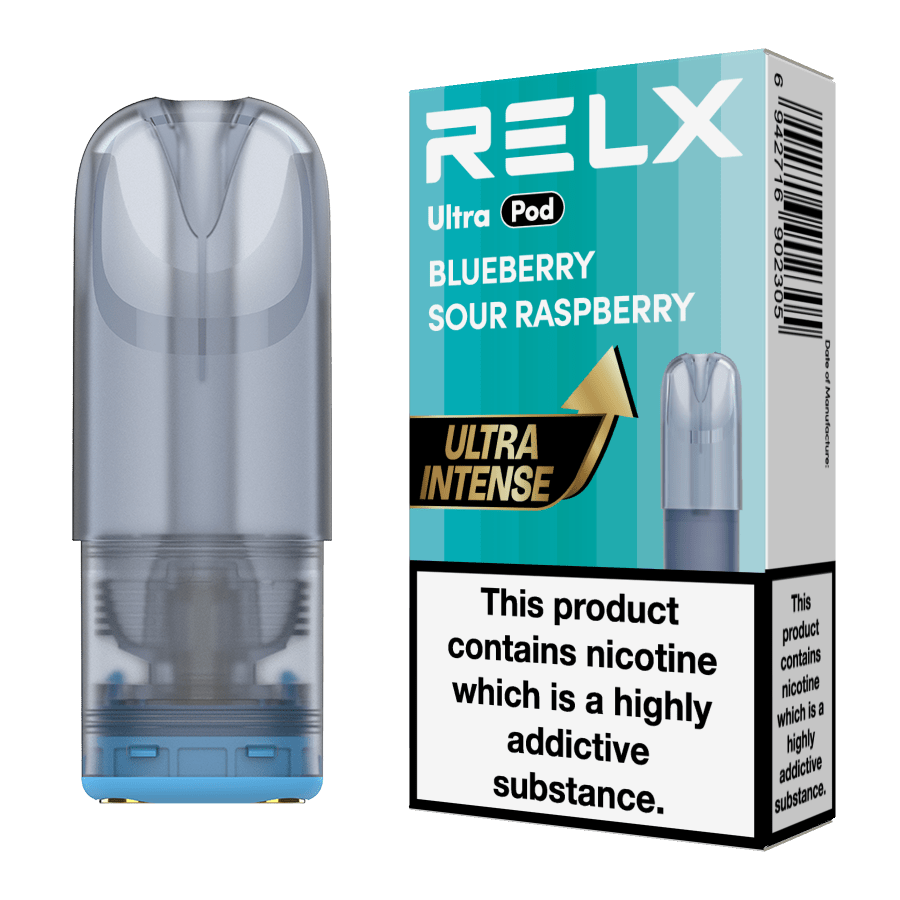 bulk wholesale Relx Ultra Refill Pods Pack of 5 - Blueberry Sour Raspberry