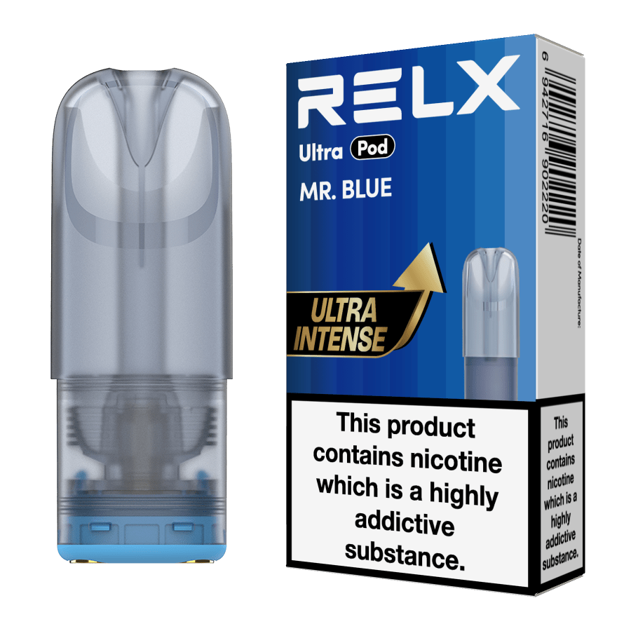 bulk wholesale Relx Ultra Refill Pods Pack of 5 - Mr Blue