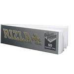 bulk wholesale Rizla Silver Rolling Papers & Tips With Roach Pack of 50 -