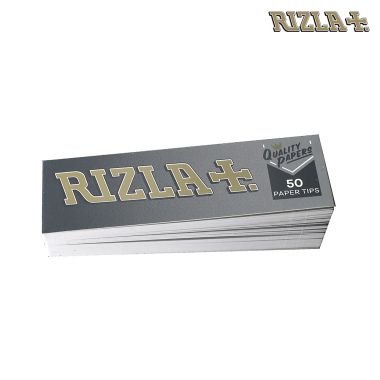bulk wholesale Rizla Silver Rolling Papers & Tips With Roach Pack of 50 -