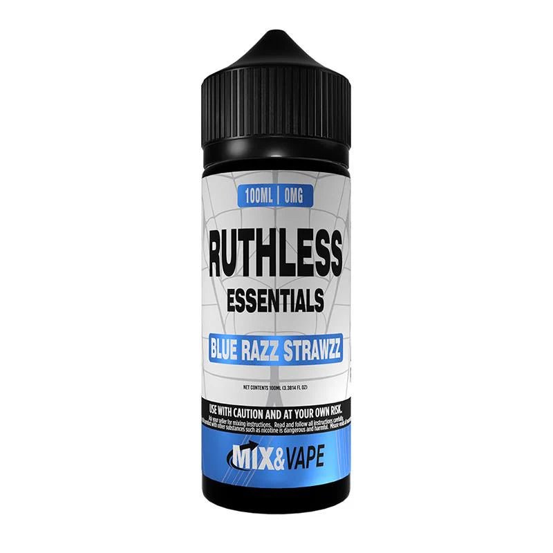 bulk wholesale RUTHLESS ESSENTIALS - Blue Razz Strawzz - 100ML - SHORTFILL -