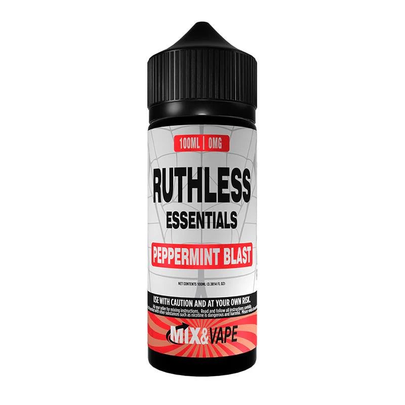 bulk wholesale RUTHLESS ESSENTIALS - Peppermint Blast - 100ML - SHORTFILL -