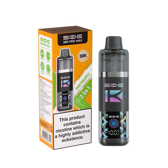 bulk wholesale SKE 30K Pro Max Vape Kit Box of 5 - Sour Pineapple