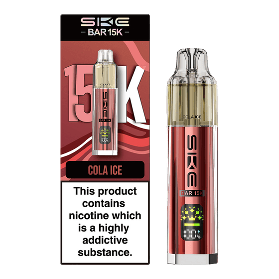bulk wholesale Ske Bar 15k Prefilled Pod Vape Kit Box of 5 - Cola Ice
