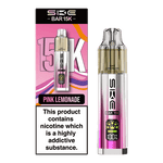 bulk wholesale Ske Bar 15k Prefilled Pod Vape Kit Box of 5 - Pink Lemonade