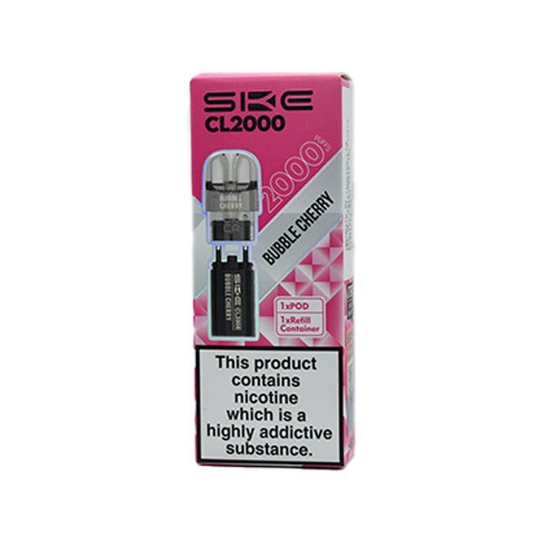 bulk wholesale SKE CL2000 Replacement Pods - Bubble Cherry
