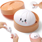 bulk wholesale Squeezy Dumplings Toys | 6 Packs | Squishy Stress Balls -
