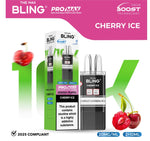 bulk wholesale The Bling 10k Pro Max Replacement Pods (BOX OF 5) - Cherry Ice