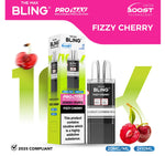bulk wholesale The Bling 10k Pro Max Replacement Pods (BOX OF 5) - Fizzy Cherry