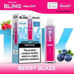 bulk wholesale The Crystal Bling Max 10000 Pod Kit Box of 5 - Berry Blaze