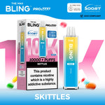 bulk wholesale The Crystal Bling Max 10000 Pod Kit Box of 5 - Skittles