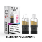 bulk wholesale The Crystal Pro CP 15k Replacement Pods Box of 5 - Blueberry Pomegranate