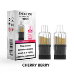 bulk wholesale The Crystal Pro CP 15k Replacement Pods Box of 5 - Cherry Berry