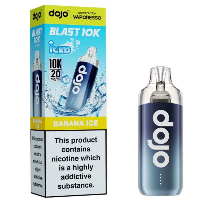 bulk wholesale Vaporesso Dojo Blast 10k Prefilled Pod Vape Kit Box of 5 - Banana Ice