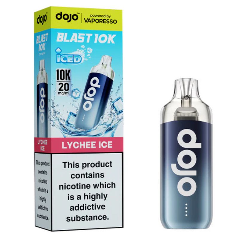 bulk wholesale Vaporesso Dojo Blast 10k Prefilled Pod Vape Kit Box of 5 - Lychee Ice