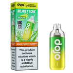 bulk wholesale Vaporesso Dojo Blast 10k Prefilled Pod Vape Kit Box of 5 - Sour Peach Gummy