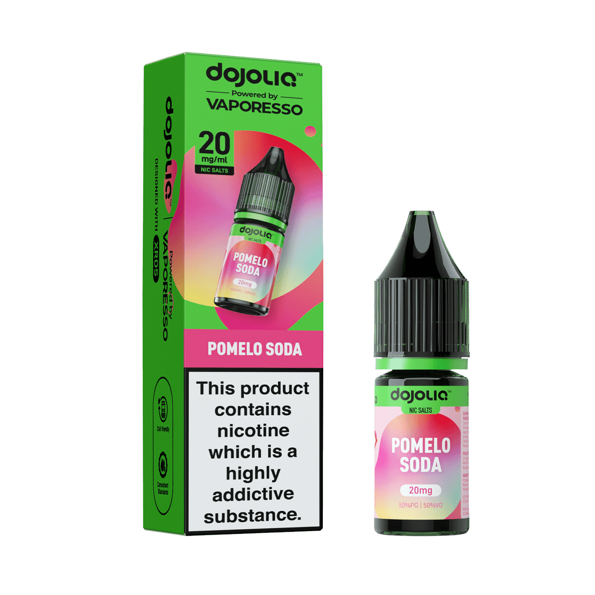 bulk wholesale Vaporesso Dojo Liq 10ml Nic Salt Box of 10 - Pomelo Soda