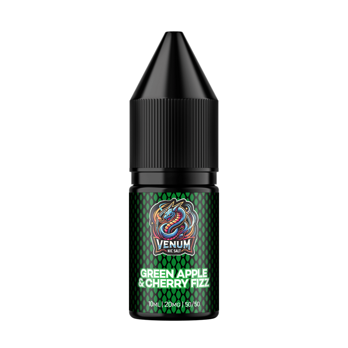 bulk wholesale Venum Nic Salts 10ml E - liquids Box of 10 - Green Apple & Cherry Fizz