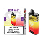 bulk wholesale Crystal Galaxy Focus 30k Disposable Vape Pack of 5 - Mango Peach Pineapple & Triple Mango