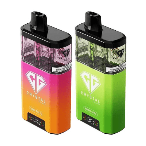 bulk wholesale Crystal Galaxy Focus 30k Disposable Vape Pack of 5 - Banana Ice & Pineapple Ice